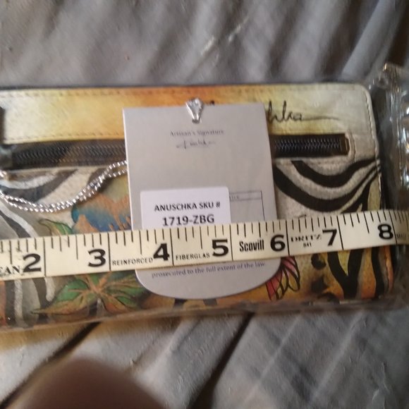 Anuschka  shoulder bag and wallet - Picture 6 of 8